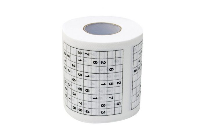 Sudoku Klopapier Toilettenpapier pour Papier Toilette Sudoku