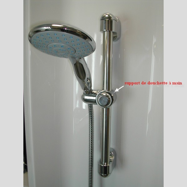 Support Douchette Pour Barre Coulissante Diam 25 Mm – Sav pour Pieces Detachees Cabine De Douche