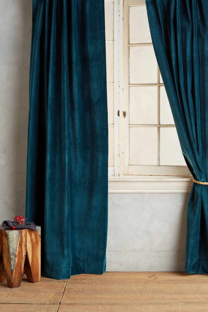 Tendance Velours: 10 Idées Déco | Rideaux Velour destiné Rideau Vert Canard