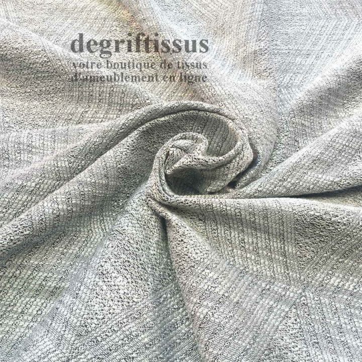 Tissu D'Ameublement À Losanges Gris, Hauts De France intérieur Tissu D Ameublement Pour Double Rideaux