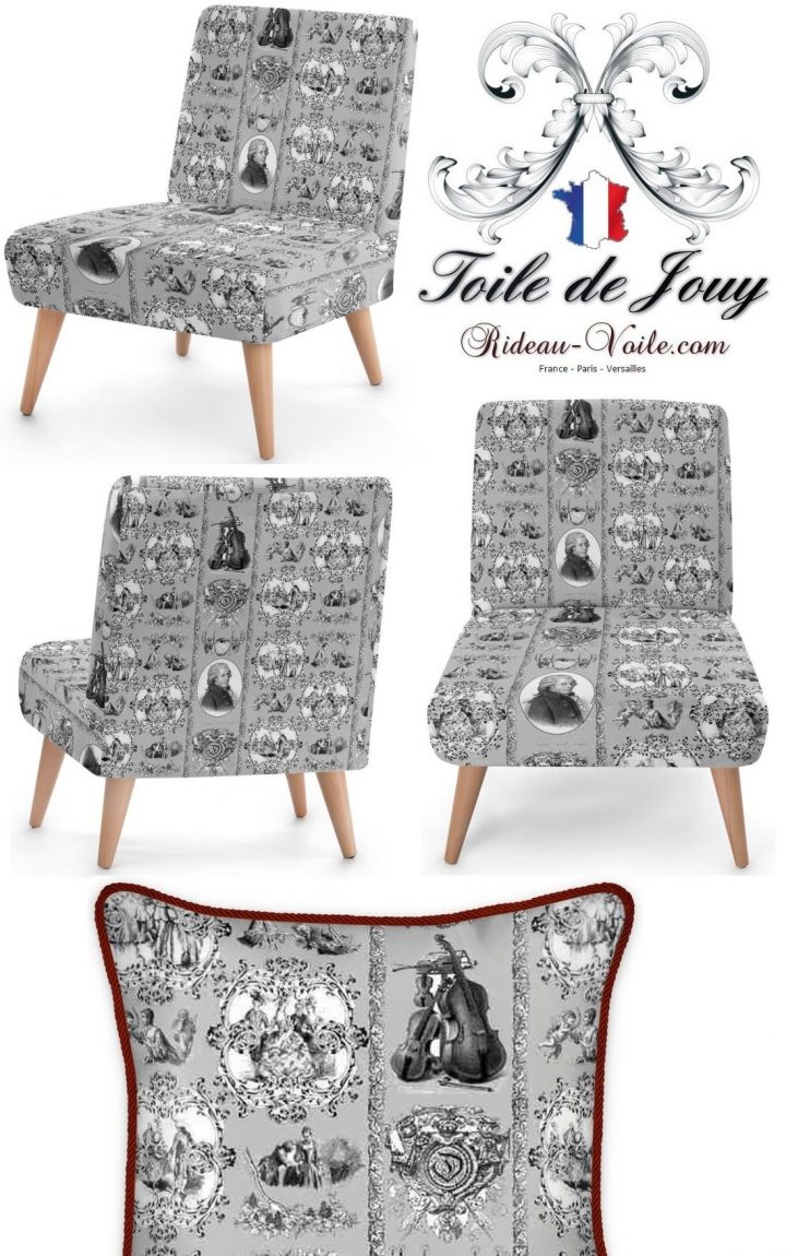 Tissu Mètre Motif Toile De Jouy #Tissu#Toile#De#Jouy#Au# destiné Rideaux Toile De Jouy Rouge