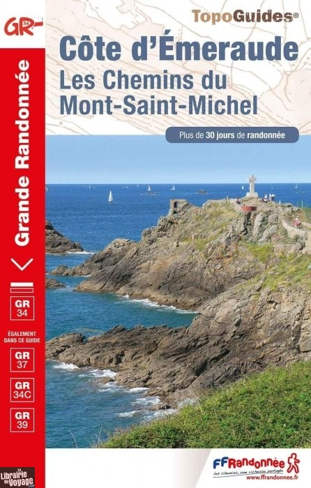 Topo-Guide Ffrandonnée – Réf.345 – Côte D’émeraude – Les concernant Chemin Emeraude