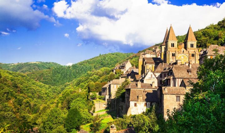 Trail Chemin De Saint Jacques – St-Jacques : Du Puy-En serapportantà Chemin De St Jacques Le Puy Conques