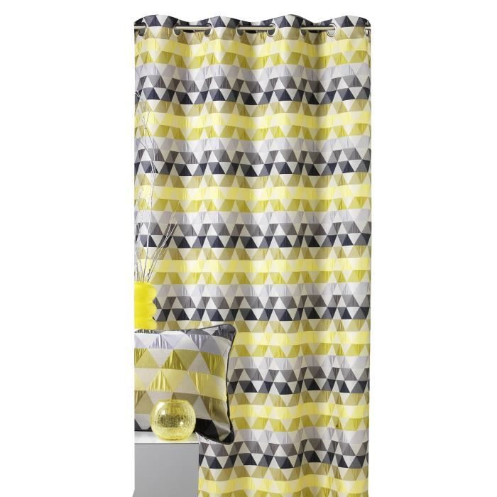 Triangles Rideau Jacquard Bambou 140X260Cm – Achat / Vente à Rideau Triangle