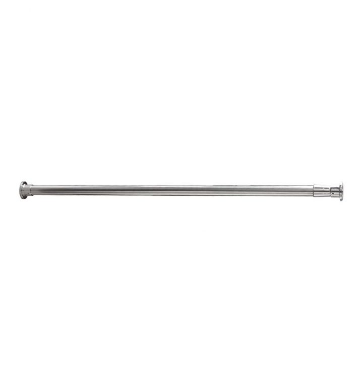 Tringle Rideau De Douche Droite 80 À 140 Cm Inox – Presto serapportantà Tringle Rideau 350 Cm