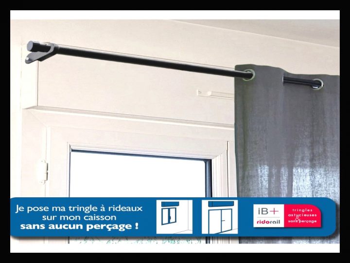 Tringle Rideau Extensible Sans Percer Mdesign Barre De avec Barre Rideau De Douche Sans Percer