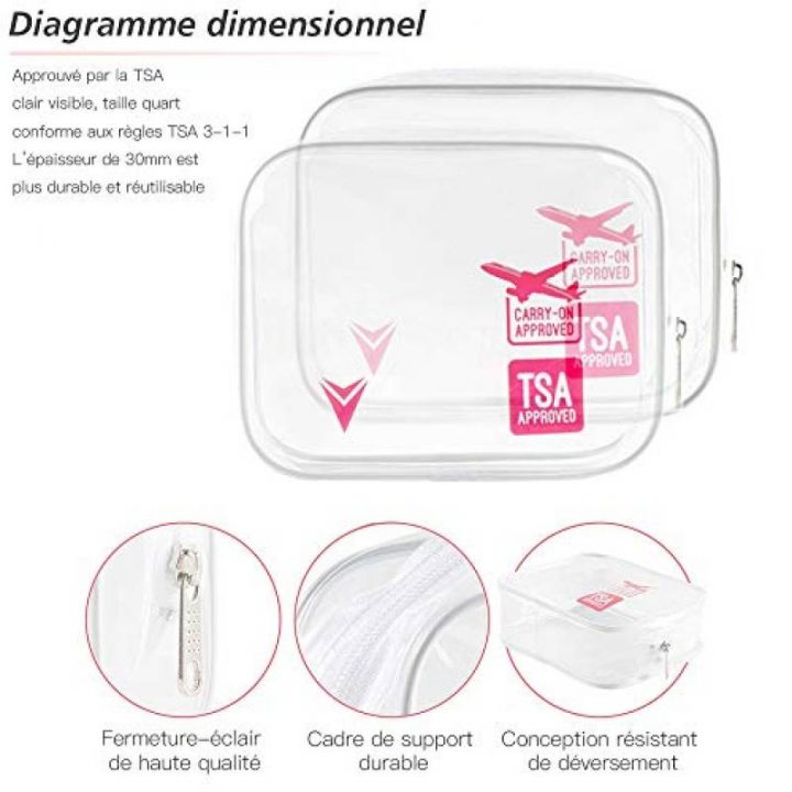 Trousse De Toilette Pour Valise Cabine Le Top 11 Pour 2020 encequiconcerne Kit Trousse De Toilette Avion