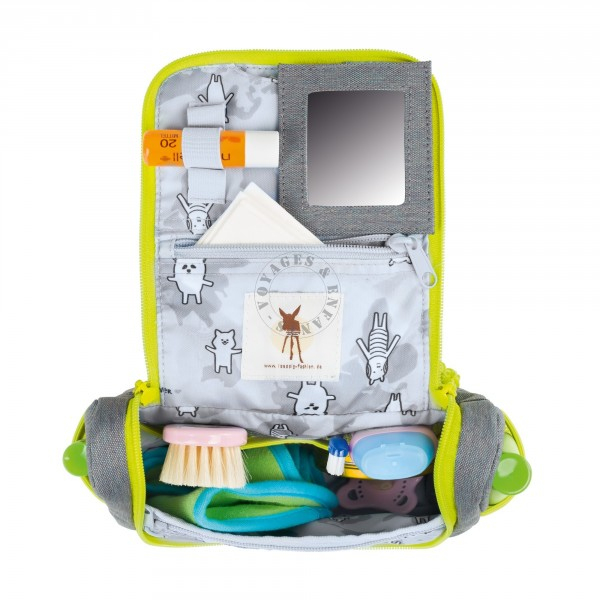 Trousse De Toilette Voyage Enfant Lassig Grise About Friend tout Jeux De Toilette