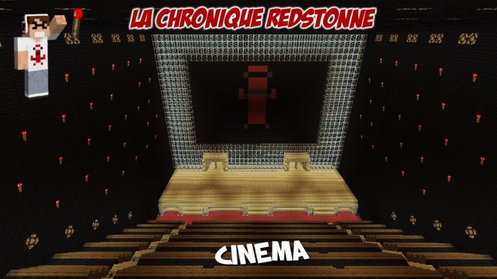 [Tuto] Un Cinéma / Salle De Spectacle Dans Minecraft avec Rideau Minecraft