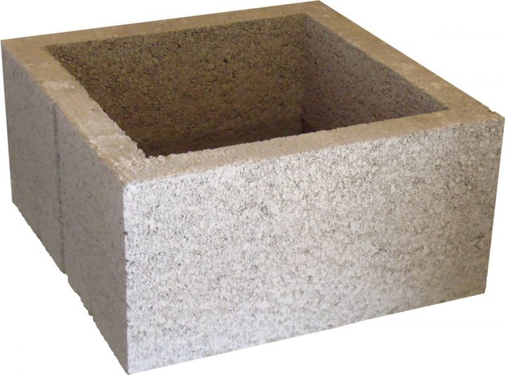 Ultibat – Bloc Pour Pilier – Béton – 40X40X20 Cm | Point.p à Chapeau De Cheminée Béton Point P