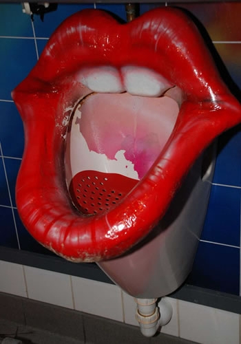 Un Peu D'Originalité Au Petit Coin pour Toilette Bouche