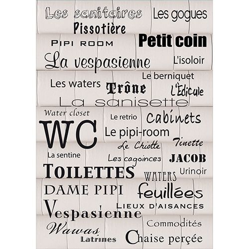 Une Déco De Toilettes Réussie ? Ne Cherchez Plus Ce Poster serapportantà Affiche Pour Toilette