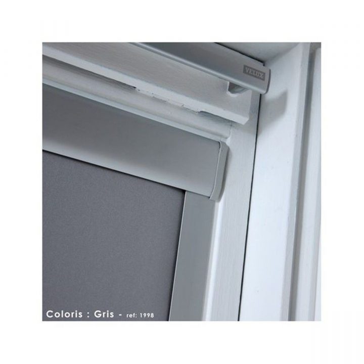 Velux Rideau Occultant Store 114X118 Leroy Merlin Pour Ggl tout Rideau Occultant Velux