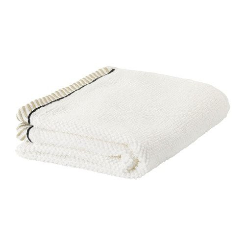 Vikfjärd Essuie-Main – Blanc 30X50 Cm | Serviette Eponge à Serviette De Toilette Ikea