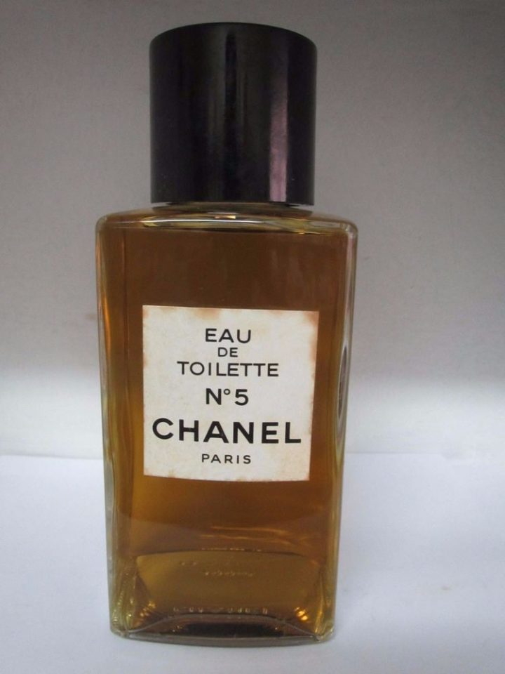Vintage Chanel No. 5 By Chanel Eau De Toilette Splash 13.5 avec Eau De Toilette Ou Eau De Parfum