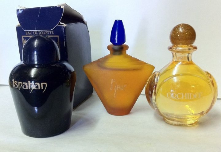 Vtg Lot Yves Roches Orchidee 8E Jour Ispahan In Box Mini avec Ispahan Eau De Toilette