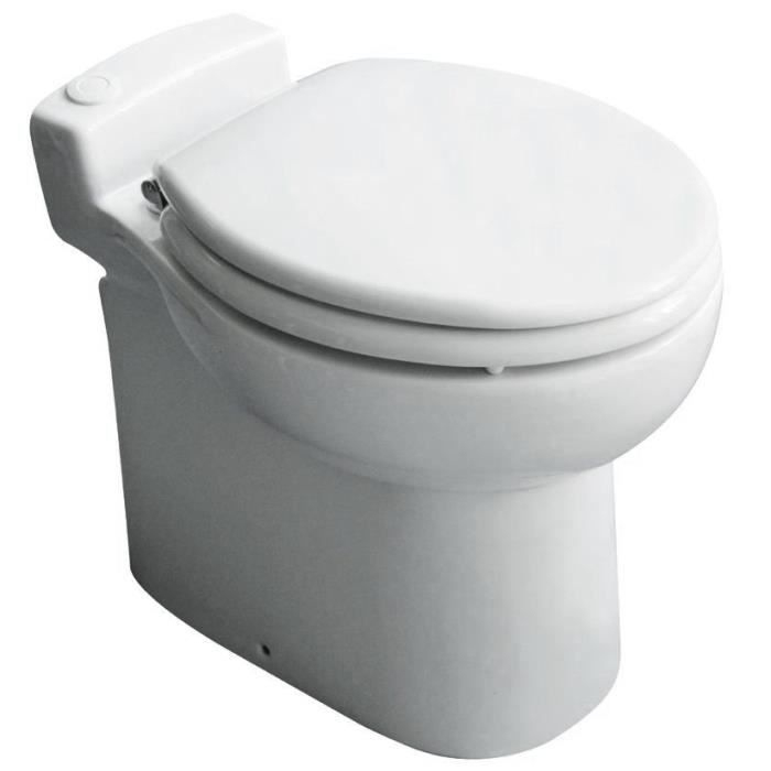 Wc Broyeur À Turbo-Broyage 500 W – Sanipro Turboflush | Wc destiné Calcaire Toilette