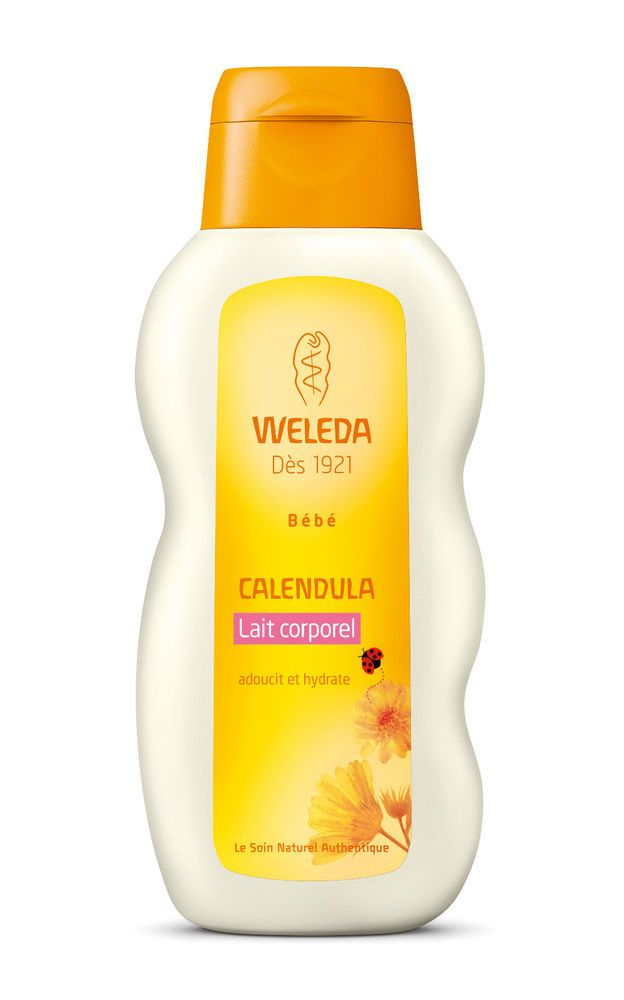 Weleda Bébé - Lait Corporel Au Calendula - 200Ml In Bébé destiné Produit De Toilette Pour Bébé