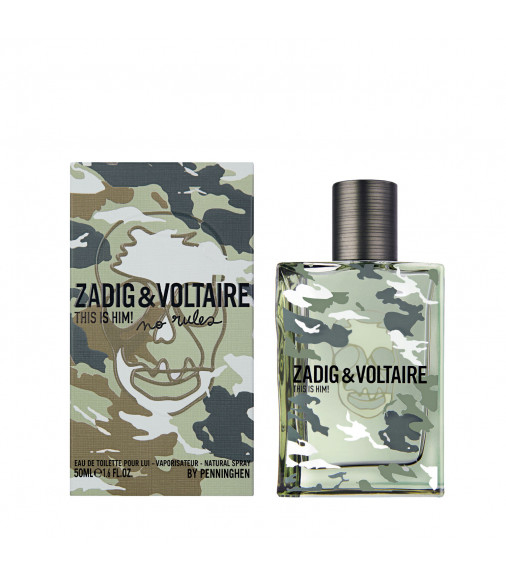 Zadig&Voltaire This Is Him!No Rules Eau De Toilette Spray avec Eau De Toilette Zadig Et Voltaire