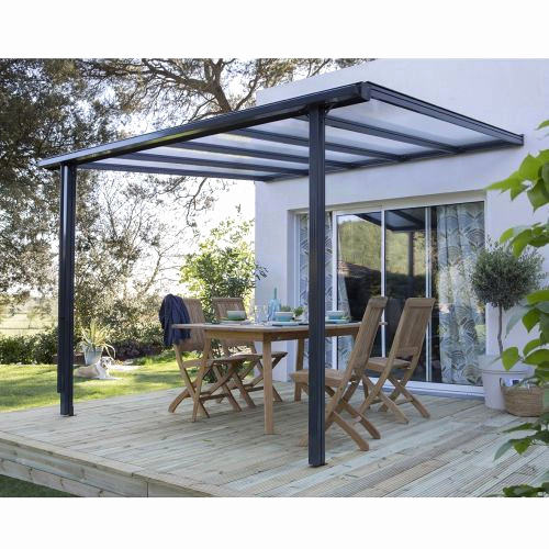 Pergola En Sapin 3 X 3 M Brico Dépôt concernant Pergola En Kit Brico