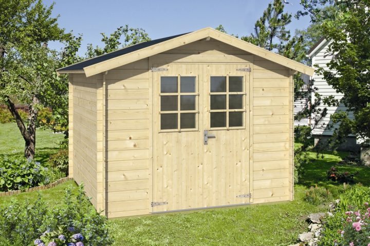 Abri De Jardin En Bois Montferrat Avec Plancher 5,53 M2 dedans Abri De Jardin Bois 10M2 Castorama