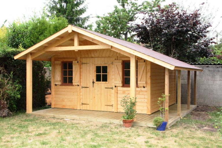 Abri Jardin 20m2 Castorama - Châlet, Maison Et Cabane Serapportantà 