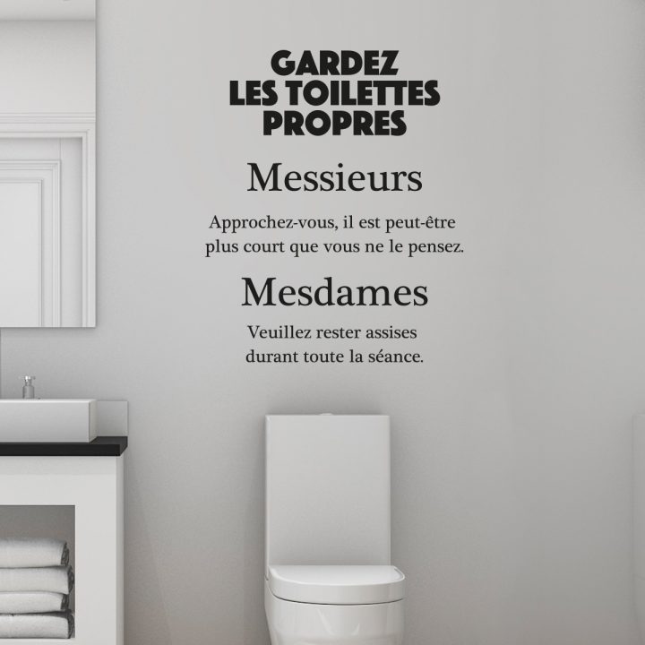 Affiche Wc Propre Humour destiné Affiche Pour Toilette Propre Gratuite