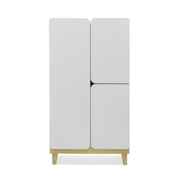 Alinea Pop Chambre Armoire Blanche 2 Portes Pas Cher Achat encequiconcerne Alinea Nestor