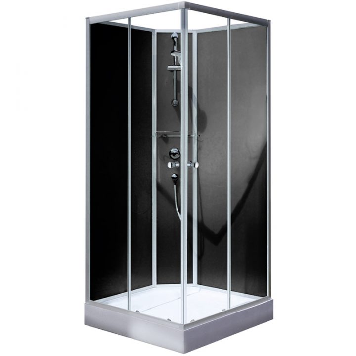 Cabine De Douche Intégrale Rimini, 90 X 90 Cm, Cabine De intérieur Cabine De Douche Intégrale 80X120