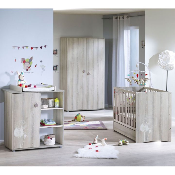 Chambre Bebe Complete Avec Lit Evolutif – Ouistitipop intérieur Chambre Bébé Évolutive