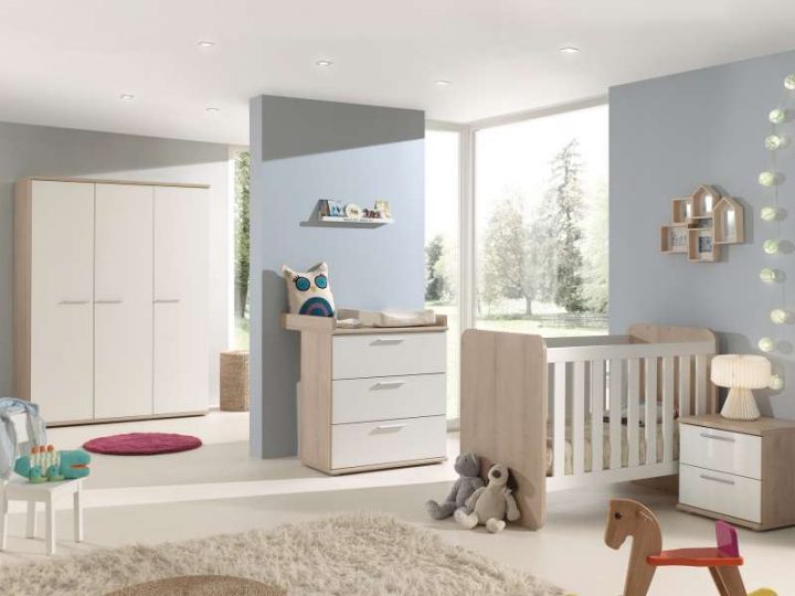 Chambre De Bébé Évolutive Délia – Meuble Loi intérieur Chambre Bébé Évolutive