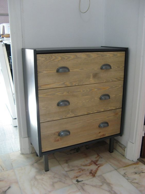 Commode Rast Industrielle Personnalisée (Avec Images avec Customiser Commode Malm