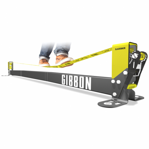 Gibbon Slackrack Classic – Adec Sport intérieur Barre Extensible Autobloquante 4M