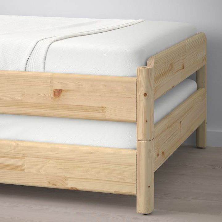 Ikea – Utåker Lit Empilable Et 2 Matelas En 2020 | Plans concernant Chemin De Lit Matelassé Ikea