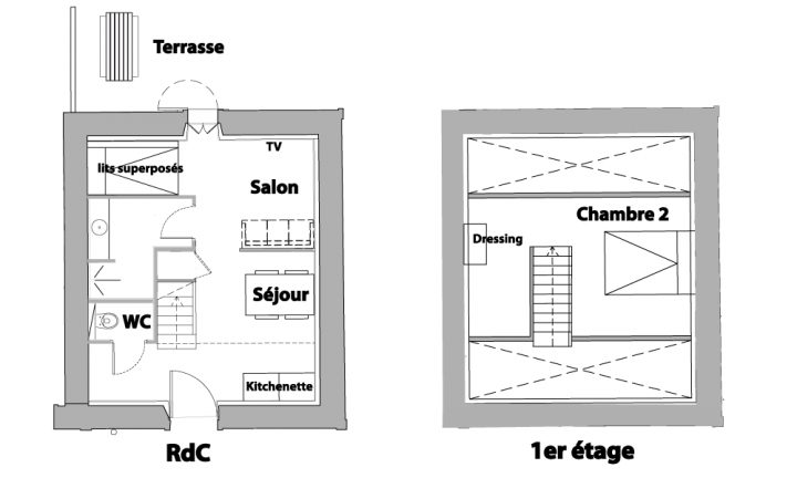 La Ferme Du Marais Girard » Studio « La Parée » – 37 M2 intérieur Plan Maison 20M2 Avec Mezzanine