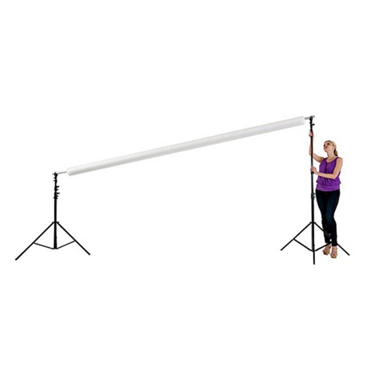 Lastolite Support De Fond &quot;Solo&quot; 4M Heavy Duty - Prophot destiné Barre Extensible Autobloquante 4M