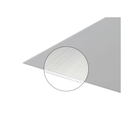 Mccover – Plaque Polycarbonate Alvéolaire 4Mm – Pas Cher intérieur Plaque Polycarbonate 16Mm Pas Cher