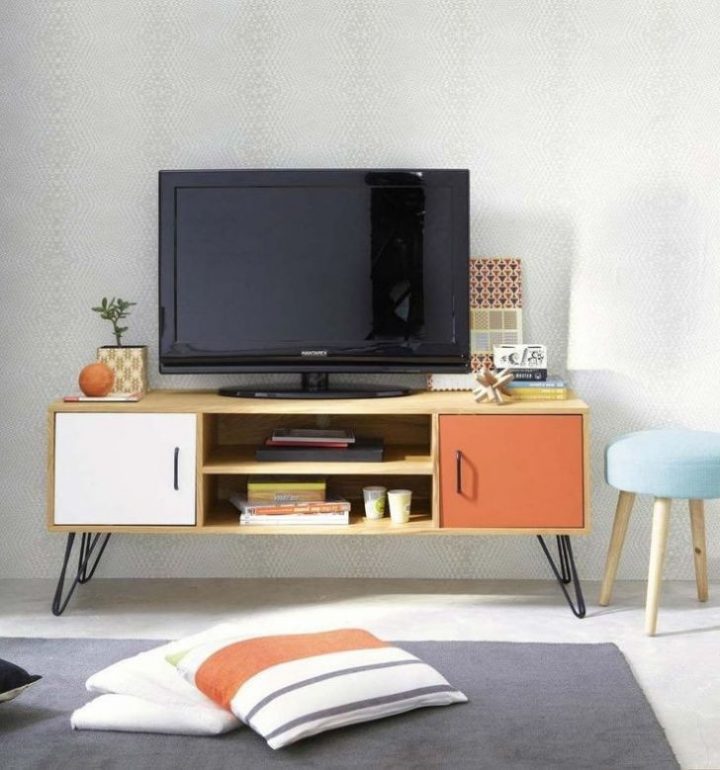 Meuble Tv Hauteur 80 Cm Meuble Tele 120 Cm Meuble Tv dedans Meuble Tv Hauteur 80 Cm Conforama