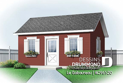 Modèle De Remise Et Plan De Cabanon – Plans Dessins Drummond tout Plan Cabanon Gratuit Pdf