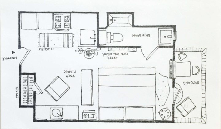 Plan Maison Avec Mezzanine Meilleur De Plan Studio 20M2 dedans Plan Maison 20M2 Avec Mezzanine