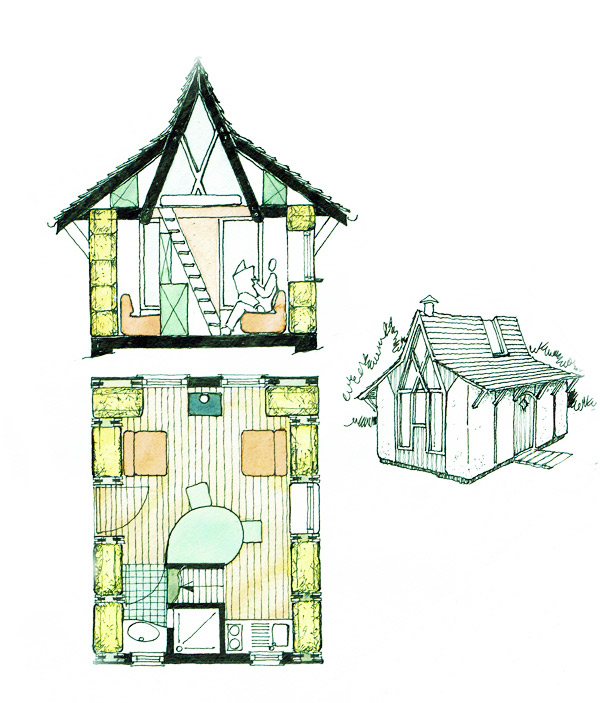 Plans De Cabanes Gratuits. Schémas Construction Des Cabanons. à Plan Cabanon Gratuit Pdf