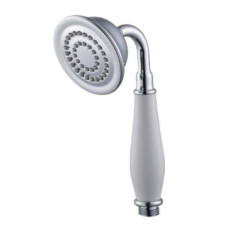 Pommeau De Douche Blanc Sensea Retro Blanc | Leroy Merlin destiné Pommeau De Douche Gifi