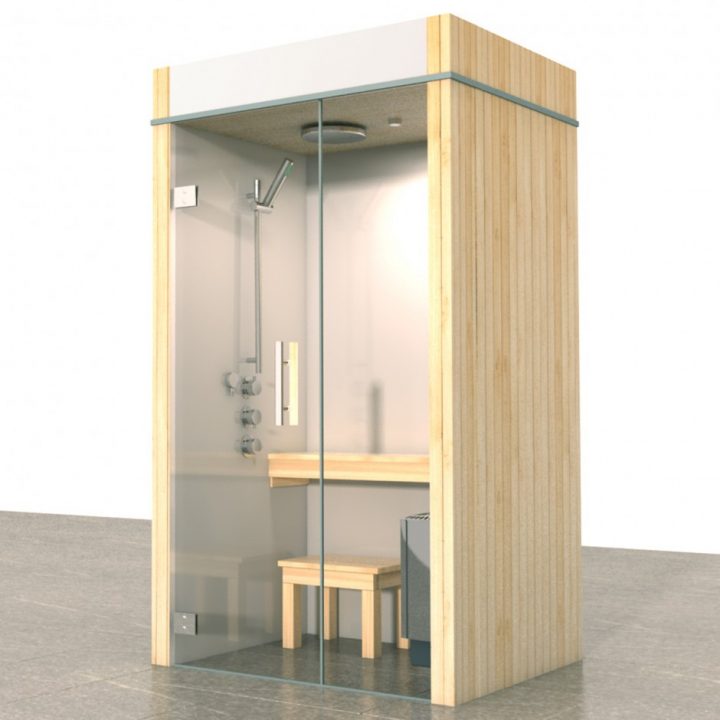 Sauna-Douche Combinatie – Sauna-Stoombad – Badkamer – Wonen.nl intérieur Douche Sauna