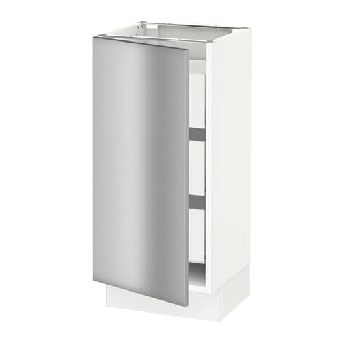 Sektion Arm Inf 1 Pte/3 Tir – Blanc, Ma, Grevsta Acier intérieur Ikea Cuisine Inox Grevsta