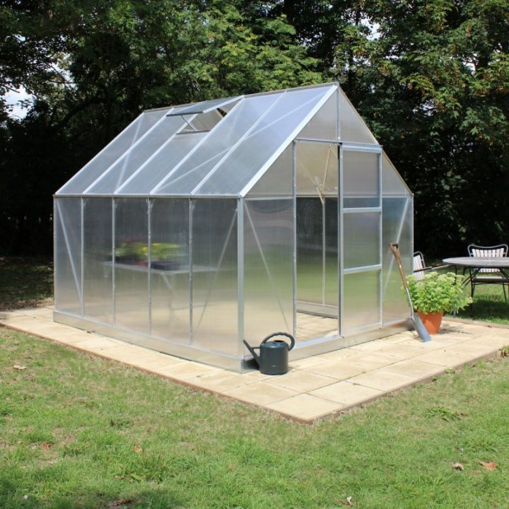 Serre De Jardin 8,3M² En Polycarbonate 6Mm Universal – Halls avec Serre De Jardin Bricomarché