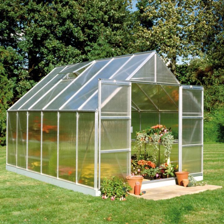 Serre De Jardin 9,9M² En Polycarbonate 6Mm Magnum – Halls destiné Serre De Jardin Bricomarché