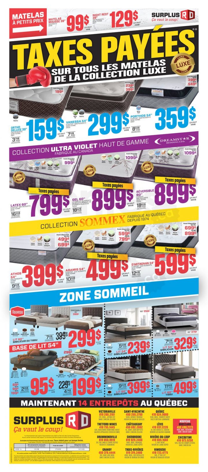 Surplus Rd – Meubles En Liquidation! | Lesventes.ca pour Maga Meuble Liquidation