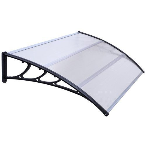 Tectake Marquesina Techo Toldo Dosel Para Puertas destiné Marquise Brico Dépôt