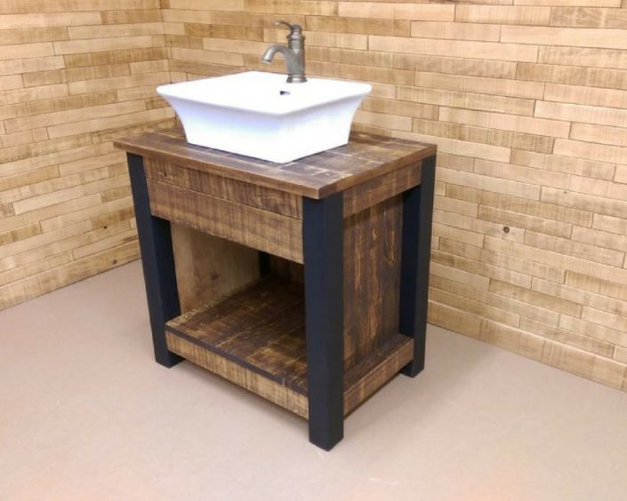 Vanité De Salle De Bain Sur Mesure – Meuble Salle De Bain dedans Meuble Lavabo Bois Clair