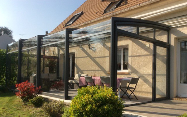 Véranda Télescopique Pour Terrasse – Verandream – Abri tout Destockage Véranda